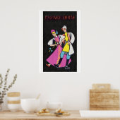 Dancing Russians - Matchbox Print - Aesthetic Wall (Keuken)