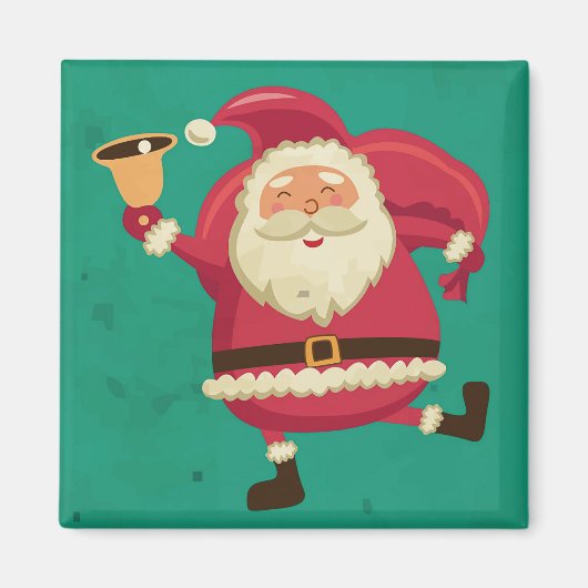 Dancing Santa Magnet (Voorkant)
