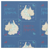 Dancing Scottish Terrier Stof (Close Up)