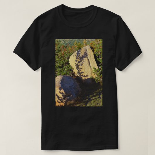 Dancing Shadows natuur kunst schoonheid T-shirt (Design voorkant)