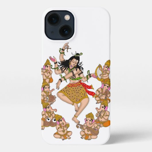 Dancing Shiva Phone Cover  iPhone Hoesje (Achterkant)