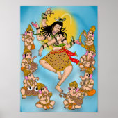 Dancing Shiva Poster (Voorkant)