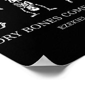 Dancing Skeleton Dry Bones Come Alive Christian Ha Poster (Hoek)