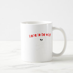 Dancing Skeleton Halloween Funny Bone Wild Koffiemok