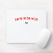 Dancing Skeleton Halloween Funny Bone Wild Muismat (Met muis)