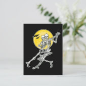Dancing Skeletons Briefkaart (Staand voorkant)