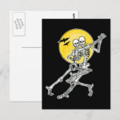 Dancing Skeletons Briefkaart (Voorkant / Achterkant)