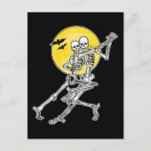 Dancing Skeletons Briefkaart (Voorkant)