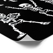 Dancing Skeletons Dance Challenge Boys Girl Kids H Poster (Hoek)