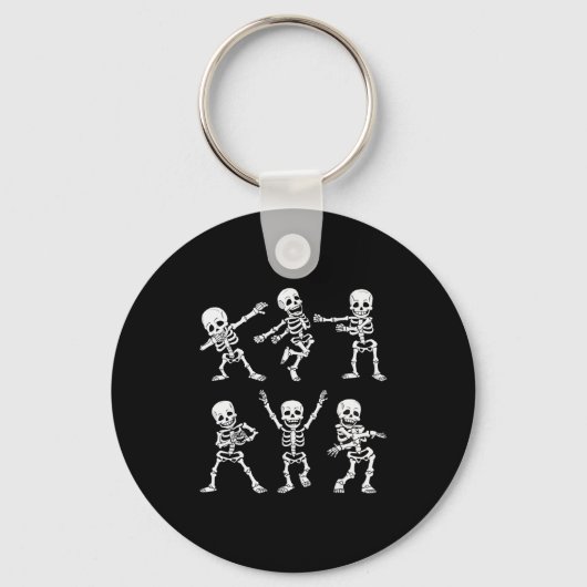 Dancing Skeletons Dance Challenge Boys Girl Kids H Sleutelhanger (Voorkant)
