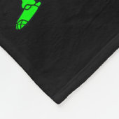 Dancing Skeletons Dance Challenge Girl Boys Kids H Fleece Deken (Hoek)