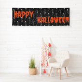 Dancing Skeletons Halloween Banner - Party Decor! (Insitu)