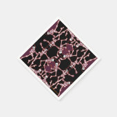 Dancing Skeletons Halloween Napkins Servet (Hoek)