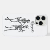 Dancing Skeletons Illustration  iPhone Hoesje (Achterkant horizontaal)