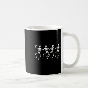 Dancing Skeletons - Spooky Funny Halloween Party G Koffiemok