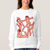 Dancing Skeletons Sweatshirt (Voorkant)