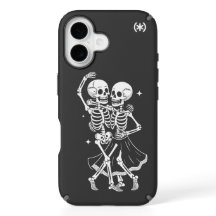 Dancing Skeletons Telefoonhoes – Unieke Gotische D