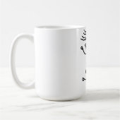 Dancing Stick Woman Coffee Mok (Links)