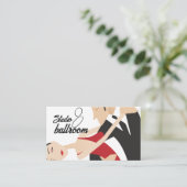 Dancing Studio Lessons Visitekaartje (Staand voorkant)