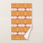 Dancing Sunburst Pop van kleur Abstracte kunst Bad Handdoek (Handdoek)