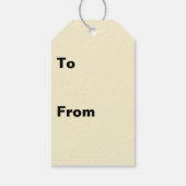 Dancing Sunburst Pop van kleur Abstracte kunst Cadeaulabel (Achterkant)