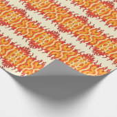 Dancing Sunburst Pop van kleur Abstracte kunst Cadeaupapier (Hoek)