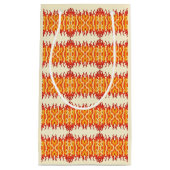 Dancing Sunburst Pop van kleur Abstracte kunst Klein Cadeauzakje (Voorkant)