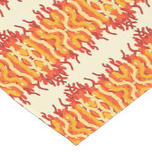 Dancing Sunburst Pop van kleur Abstracte kunst Korte Tafelloper (Hoek)