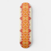 Dancing Sunburst Pop van kleur Abstracte kunst Persoonlijk Skateboard (Voorkant)