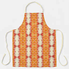 Dancing Sunburst Pop van kleur Abstracte kunst Schort