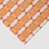 Dancing Sunburst Pop van kleur Abstracte kunst Tissuepapier (Detail)