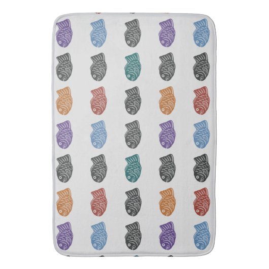 Dancing Taiyaki Badmat (Voorkant Verticaal)