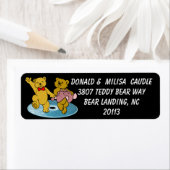 DANCING TEDDY BEARS ETIKET (Insitu)