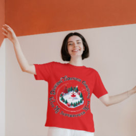 Dancing Through Christmas met Mijn Superpower Move T-shirt