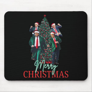 Dancing Trump Santa Merry Christmas Daddy's Home 4 Muismat