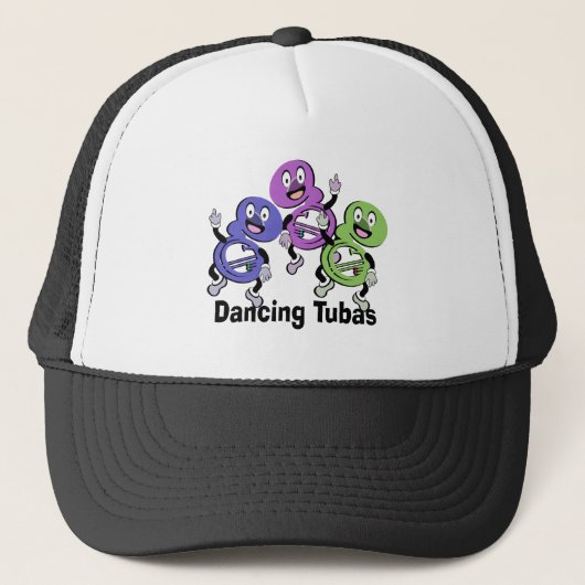 Dancing Tubas Trucker Pet (Voorkant)