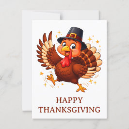 Dancing Turkey Briefkaart