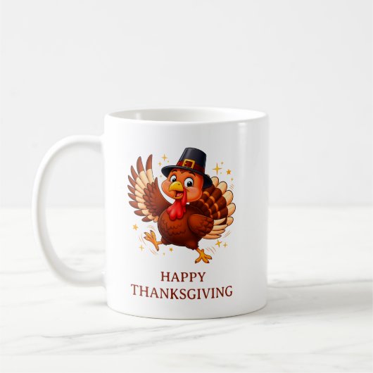 Dancing Turkey Koffiemok (Links)