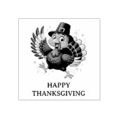 Dancing Turkey Rubberstempel (Afrduk)