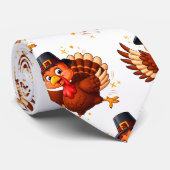 Dancing Turkey Stropdas (Opgerold)