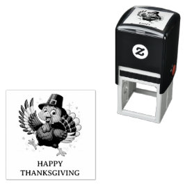 Dancing Turkey Zelfinktende Stempel