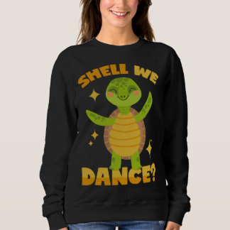 Dancing Turtle Pun Trui