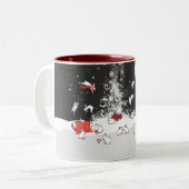 DANCING TWEEKLEURIGE KOFFIEMOK (Voorkant links)