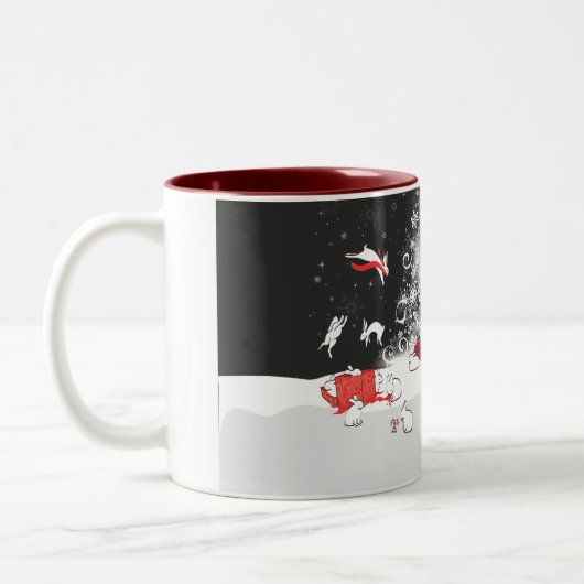 DANCING TWEEKLEURIGE KOFFIEMOK (Links)