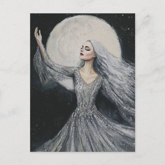 Dancing Under the Full Moon Briefkaart (Voorkant)