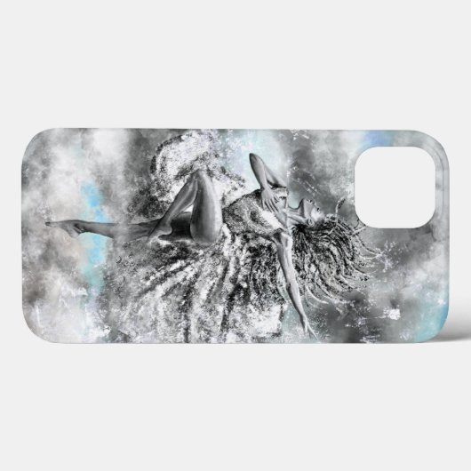 Dancing Vrouw iPhone Case (Achterkant (horizontaal))