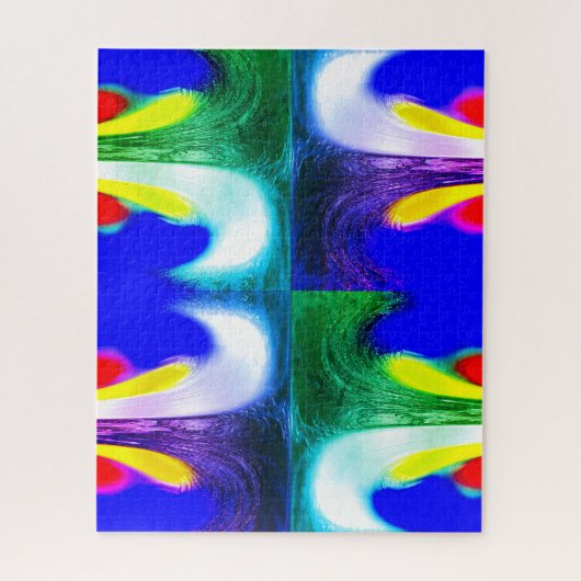 Dancing water art legpuzzel (Verticaal)