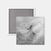 Dancing with birds I Magneet (Voorkant / Achterkant)