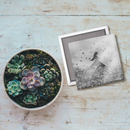 Dancing with birds I Magneet