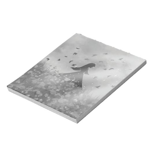 Dancing with birds notitieblok (Linkerzijde)